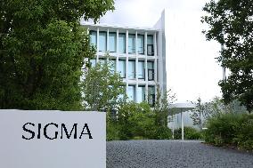 Sigma sign and logo